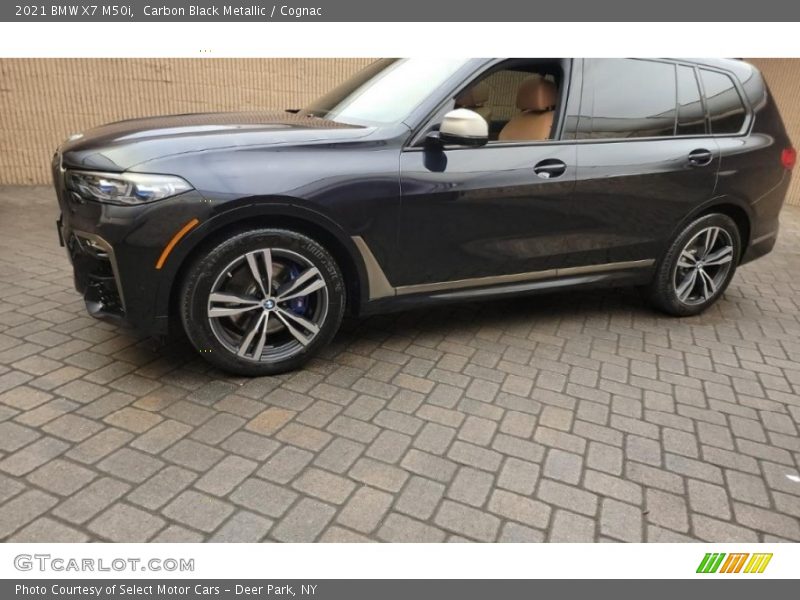 Carbon Black Metallic / Cognac 2021 BMW X7 M50i