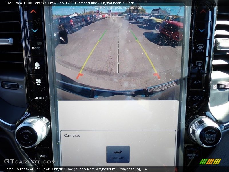 Controls of 2024 1500 Laramie Crew Cab 4x4