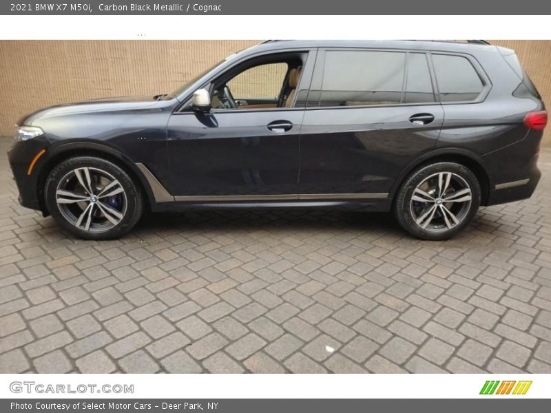 Carbon Black Metallic / Cognac 2021 BMW X7 M50i