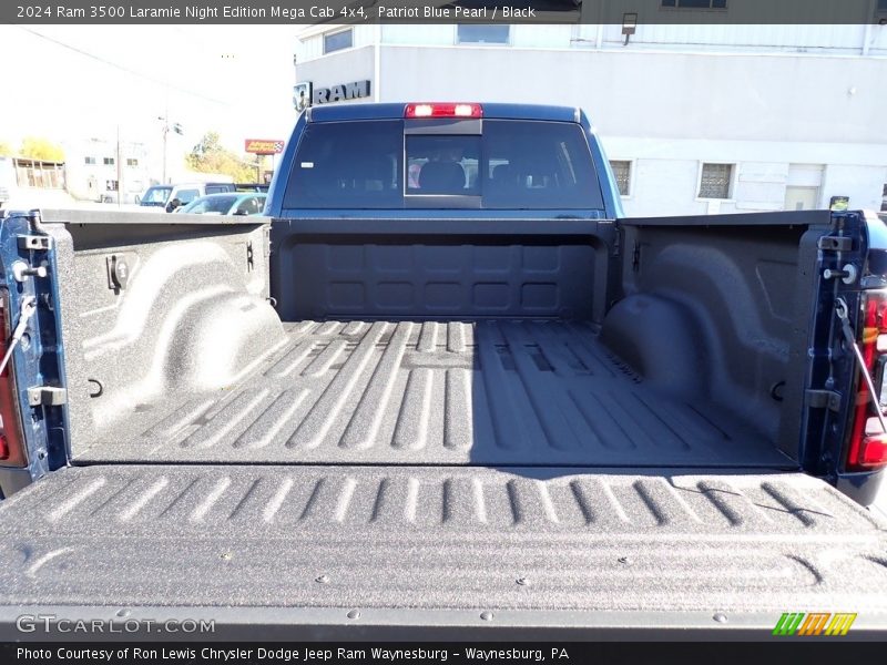Patriot Blue Pearl / Black 2024 Ram 3500 Laramie Night Edition Mega Cab 4x4