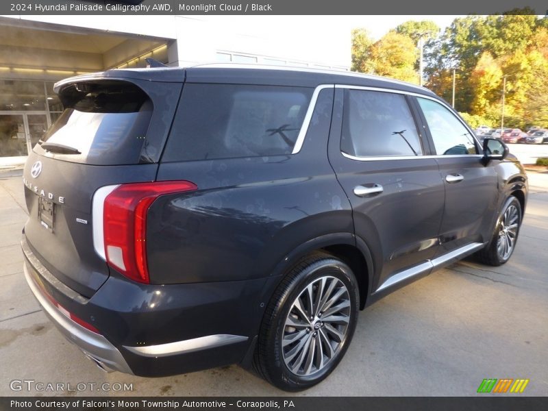 Moonlight Cloud / Black 2024 Hyundai Palisade Calligraphy AWD