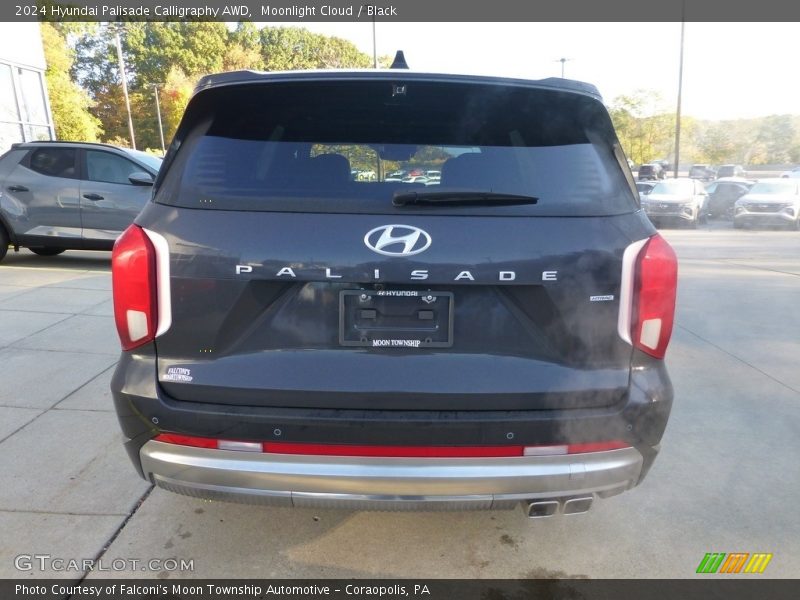 Moonlight Cloud / Black 2024 Hyundai Palisade Calligraphy AWD