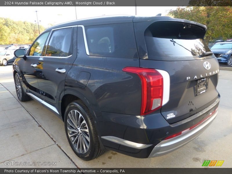 Moonlight Cloud / Black 2024 Hyundai Palisade Calligraphy AWD