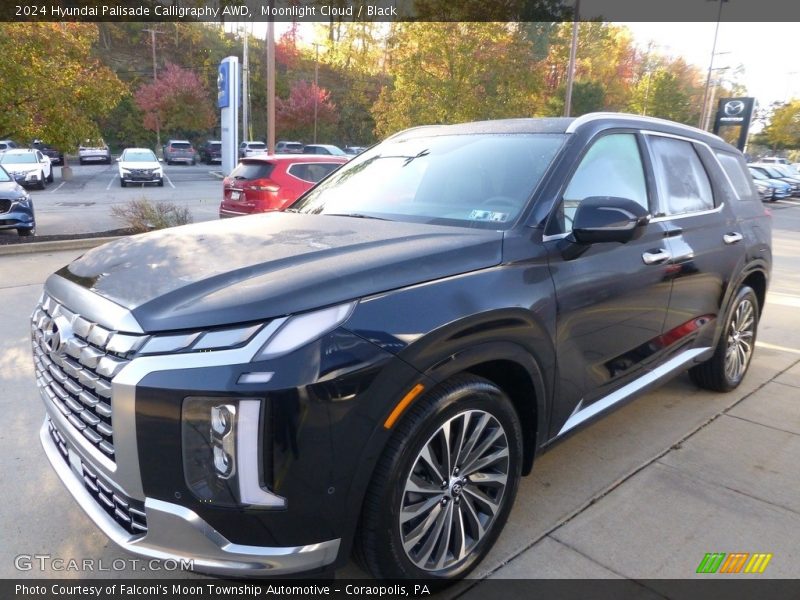 Moonlight Cloud / Black 2024 Hyundai Palisade Calligraphy AWD
