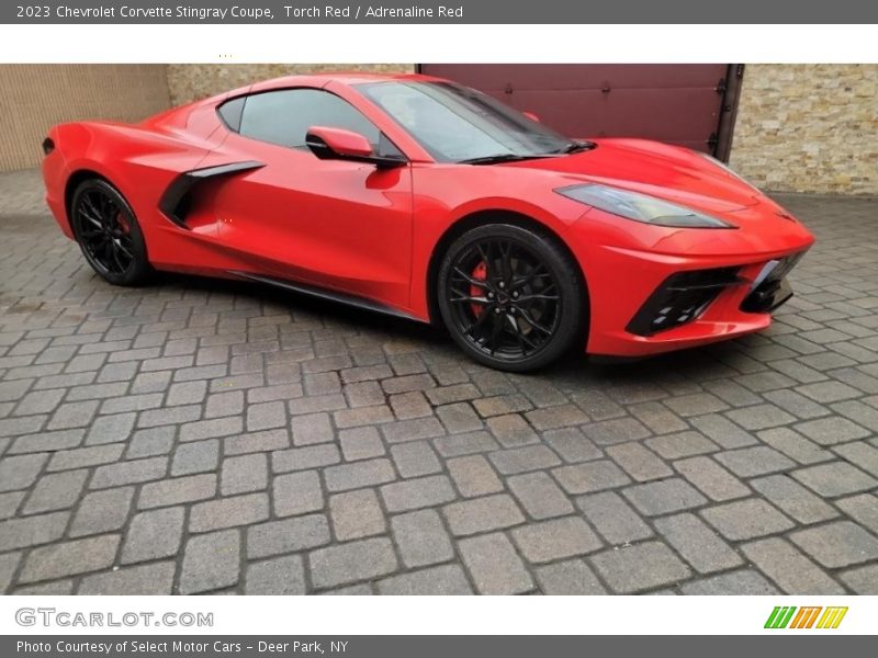 Front 3/4 View of 2023 Corvette Stingray Coupe