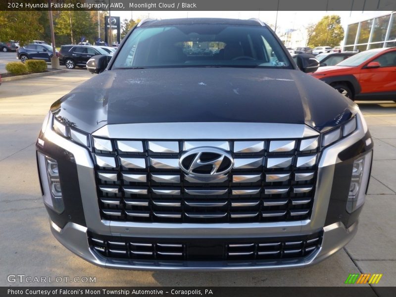 Moonlight Cloud / Black 2024 Hyundai Palisade Calligraphy AWD