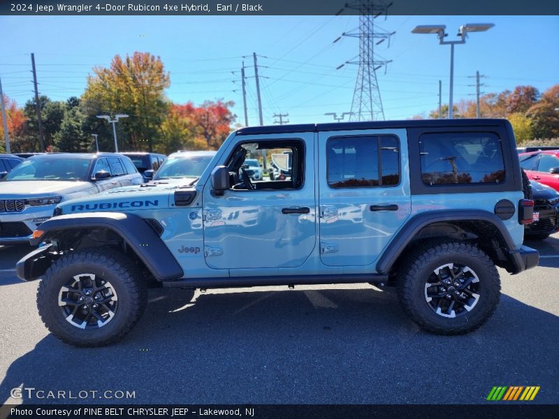 Earl / Black 2024 Jeep Wrangler 4-Door Rubicon 4xe Hybrid