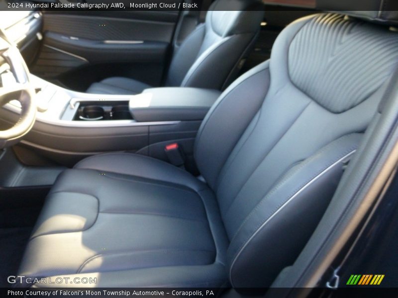 Moonlight Cloud / Black 2024 Hyundai Palisade Calligraphy AWD