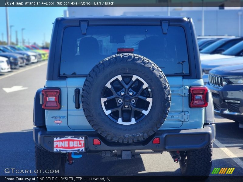 Earl / Black 2024 Jeep Wrangler 4-Door Rubicon 4xe Hybrid