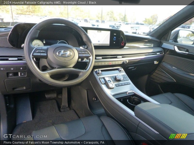 Moonlight Cloud / Black 2024 Hyundai Palisade Calligraphy AWD