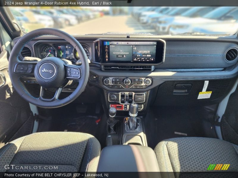 Dashboard of 2024 Wrangler 4-Door Rubicon 4xe Hybrid