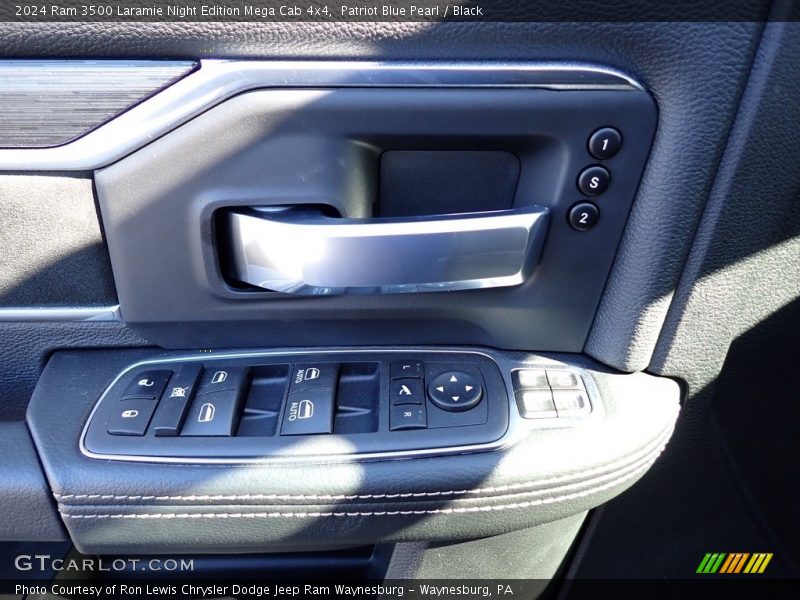 Door Panel of 2024 3500 Laramie Night Edition Mega Cab 4x4