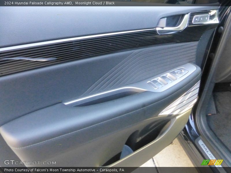 Moonlight Cloud / Black 2024 Hyundai Palisade Calligraphy AWD