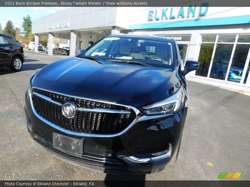 Ebony Twilight Metallic / Shale w/Ebony Accents 2021 Buick Enclave Premium