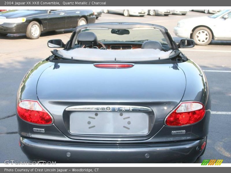 Quartz Metallic / Charcoal 2004 Jaguar XK XK8 Convertible