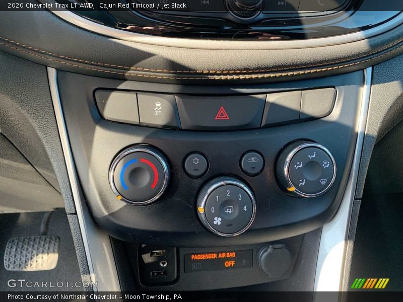 Cajun Red Tintcoat / Jet Black 2020 Chevrolet Trax LT AWD