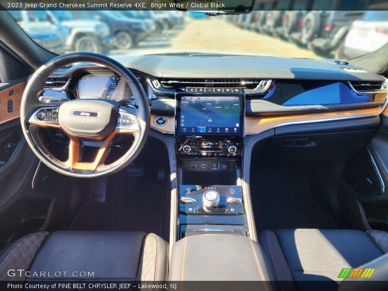 Bright White / Global Black 2023 Jeep Grand Cherokee Summit Reserve 4XE