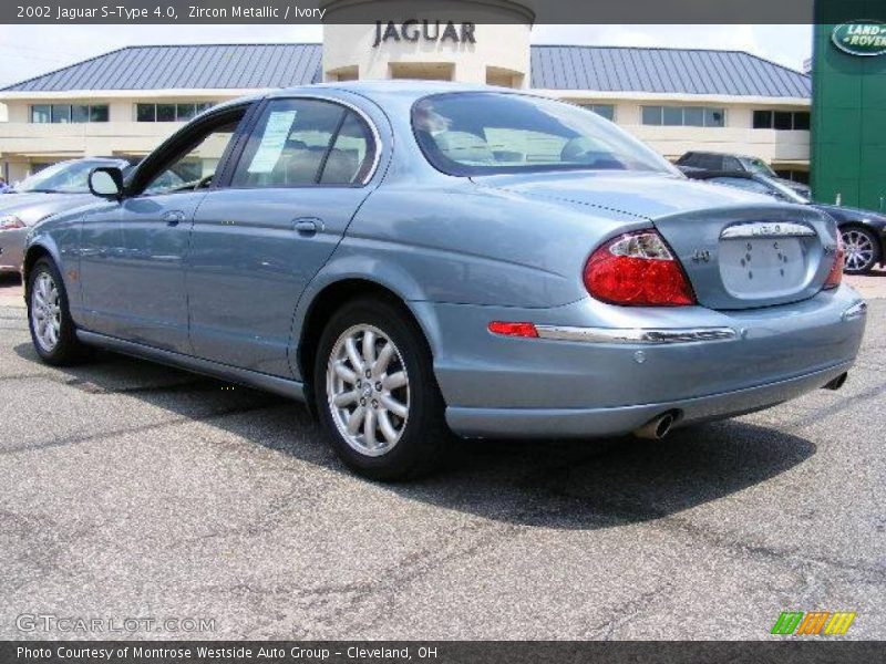 Zircon Metallic / Ivory 2002 Jaguar S-Type 4.0