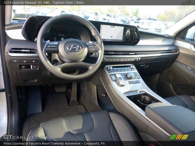  2024 Palisade SEL AWD Black Interior