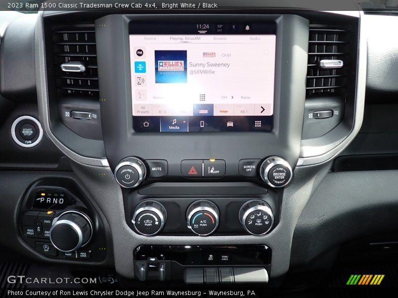 Controls of 2023 1500 Classic Tradesman Crew Cab 4x4