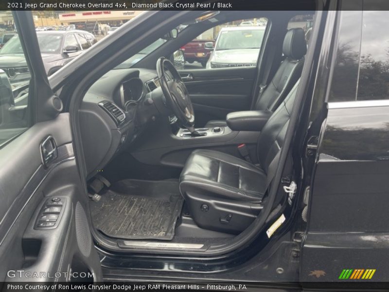 Diamond Black Crystal Pearl / Black 2021 Jeep Grand Cherokee Overland 4x4