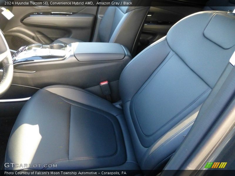 Amazon Gray / Black 2024 Hyundai Tucson SEL Convenience Hybrid AWD