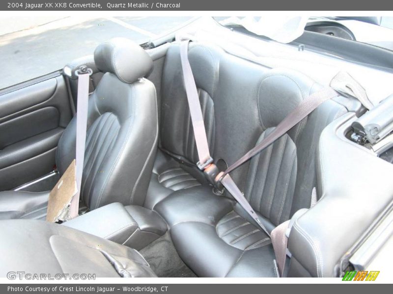 Quartz Metallic / Charcoal 2004 Jaguar XK XK8 Convertible