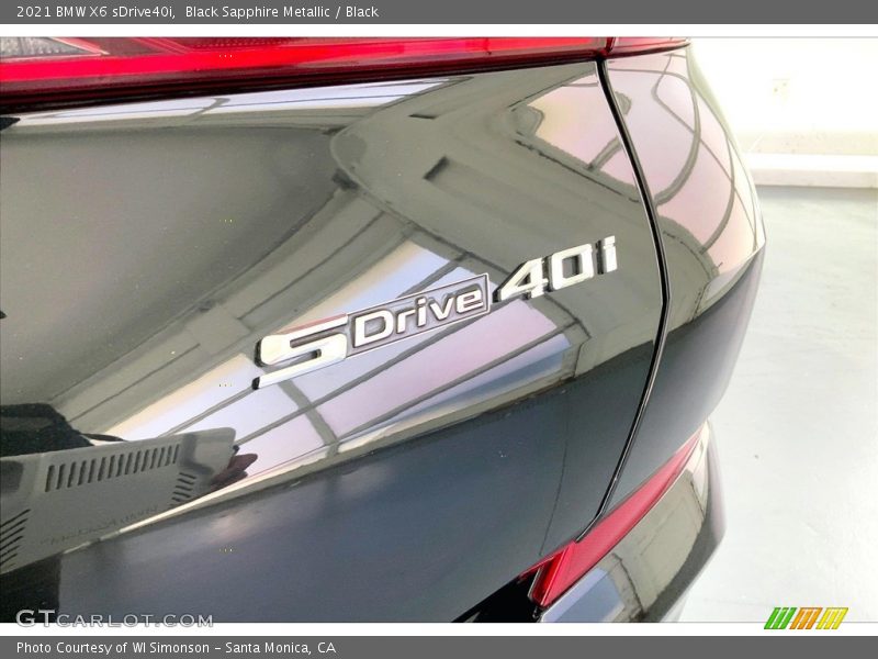  2021 X6 sDrive40i Logo