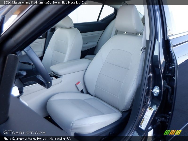 Front Seat of 2020 Altima Platinum AWD