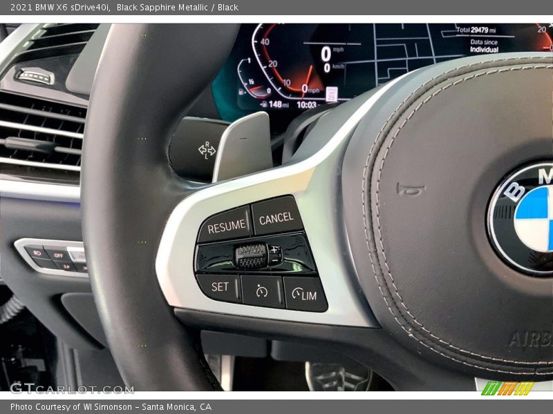  2021 X6 sDrive40i Steering Wheel