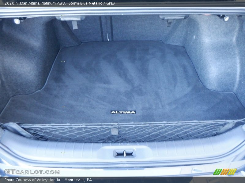 Storm Blue Metallic / Gray 2020 Nissan Altima Platinum AWD