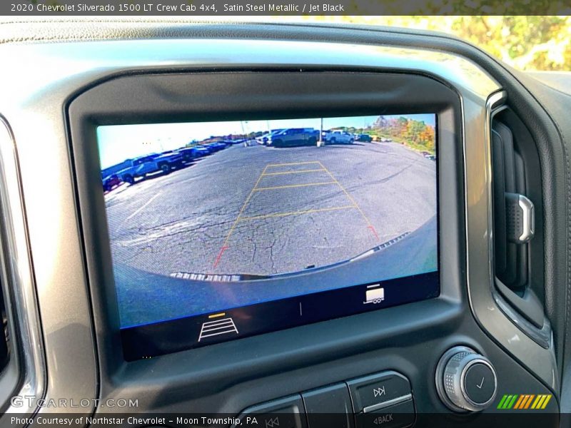 Satin Steel Metallic / Jet Black 2020 Chevrolet Silverado 1500 LT Crew Cab 4x4