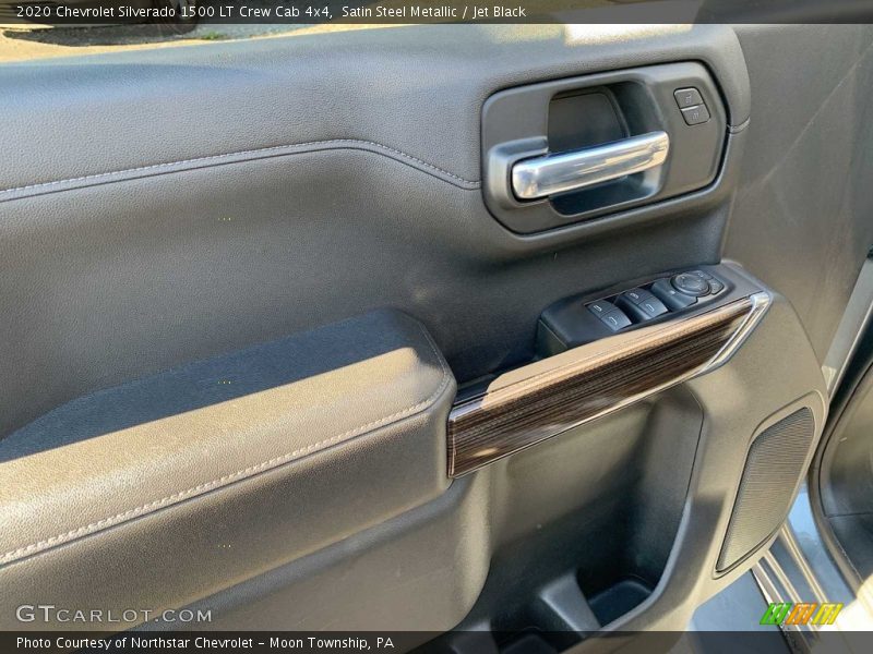Satin Steel Metallic / Jet Black 2020 Chevrolet Silverado 1500 LT Crew Cab 4x4