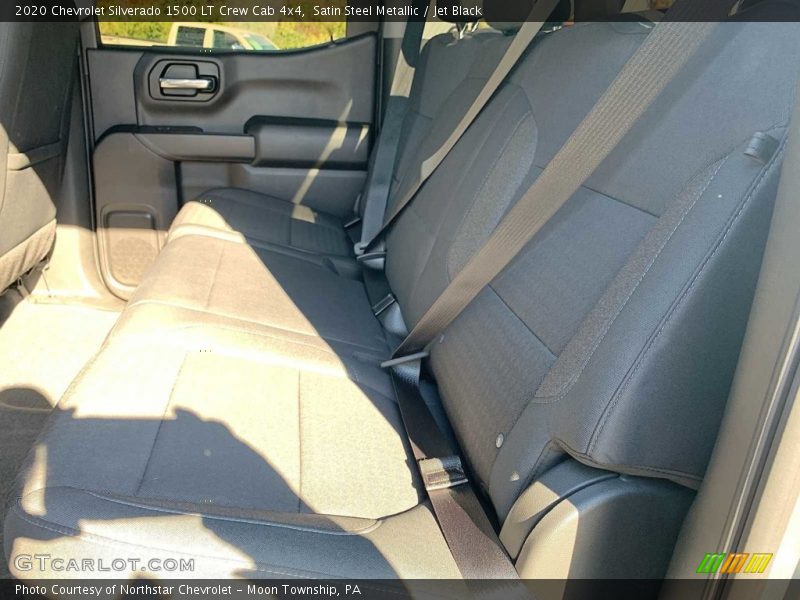 Satin Steel Metallic / Jet Black 2020 Chevrolet Silverado 1500 LT Crew Cab 4x4