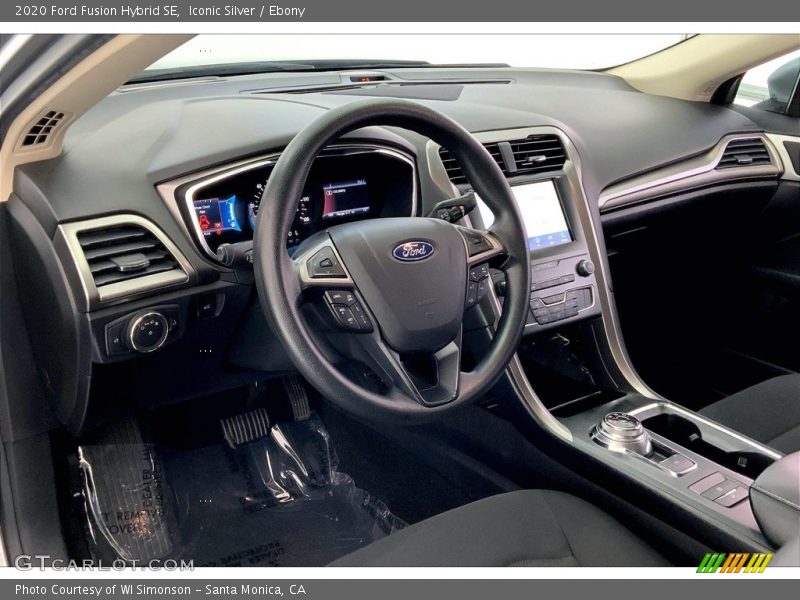 Ebony Interior - 2020 Fusion Hybrid SE 