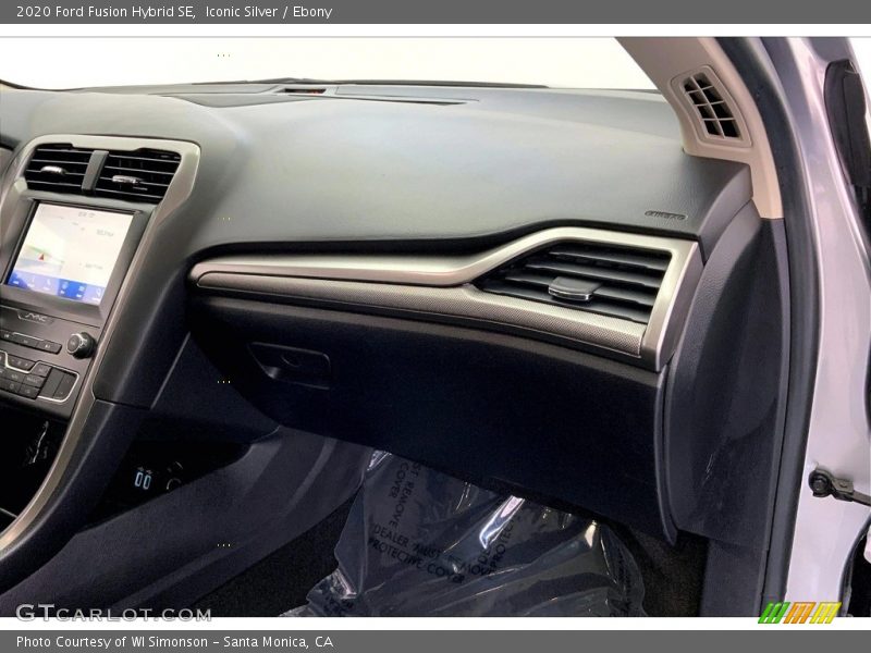 Dashboard of 2020 Fusion Hybrid SE