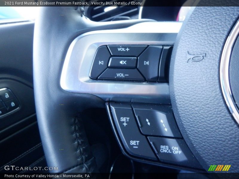  2021 Mustang EcoBoost Premium Fastback Steering Wheel