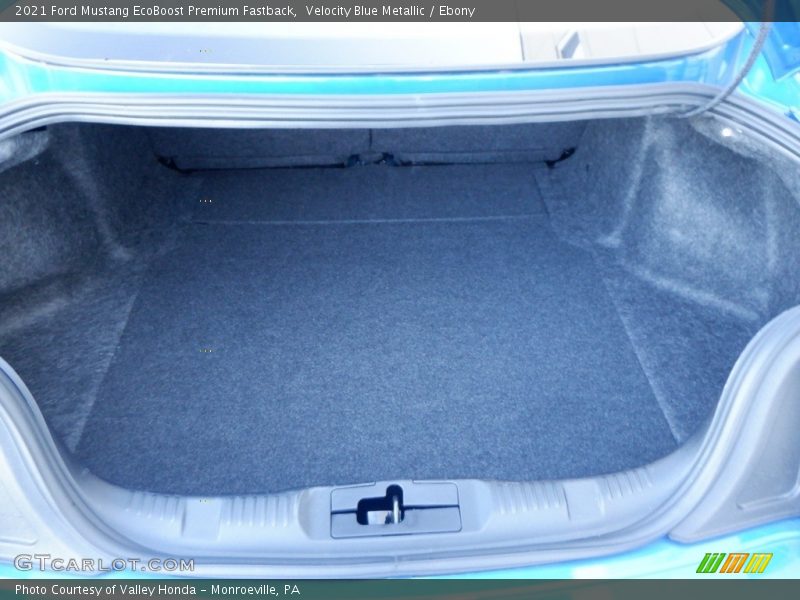  2021 Mustang EcoBoost Premium Fastback Trunk
