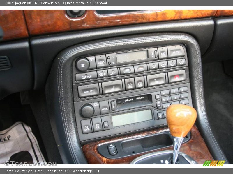 Quartz Metallic / Charcoal 2004 Jaguar XK XK8 Convertible