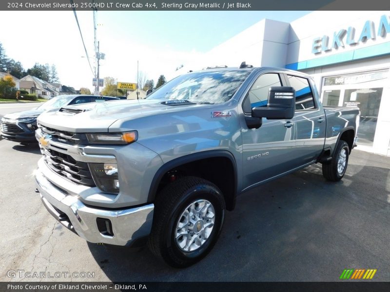 Sterling Gray Metallic / Jet Black 2024 Chevrolet Silverado 2500HD LT Crew Cab 4x4