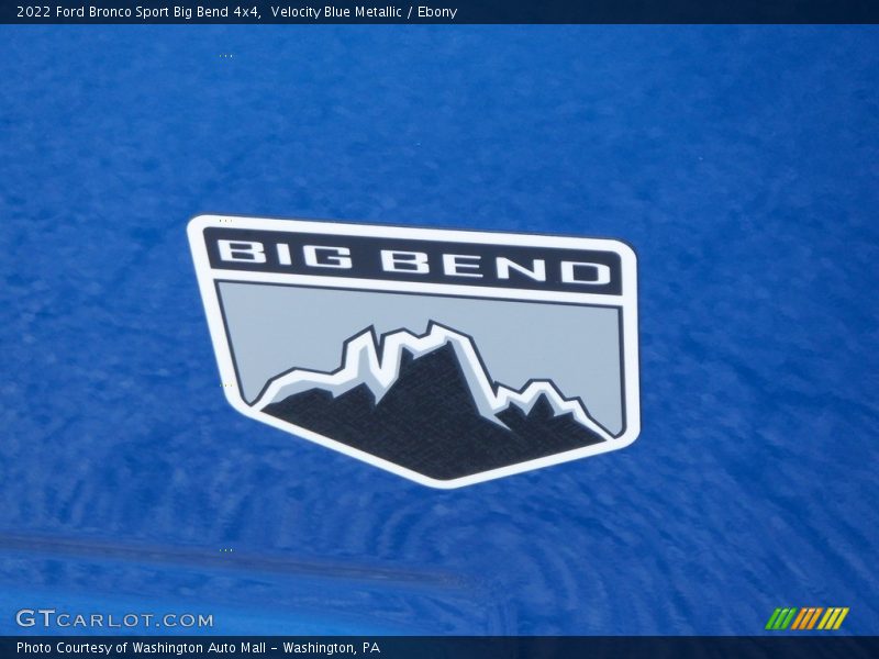  2022 Bronco Sport Big Bend 4x4 Logo
