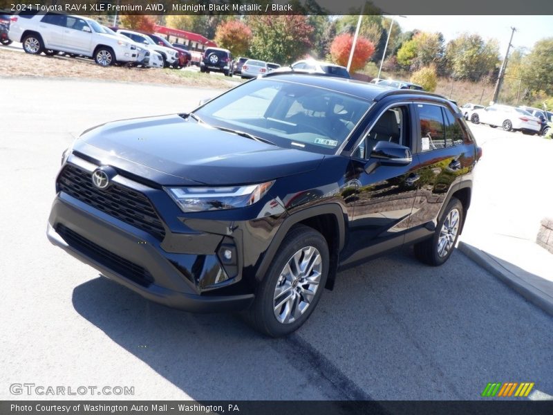 Midnight Black Metallic / Black 2024 Toyota RAV4 XLE Premium AWD