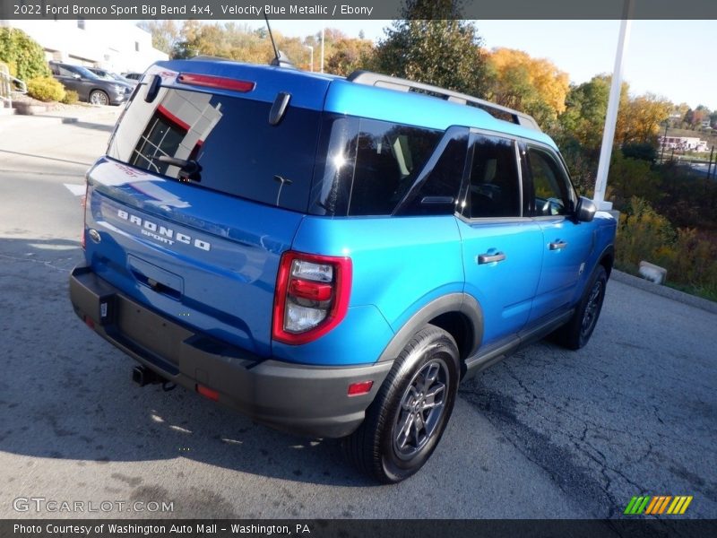 Velocity Blue Metallic / Ebony 2022 Ford Bronco Sport Big Bend 4x4