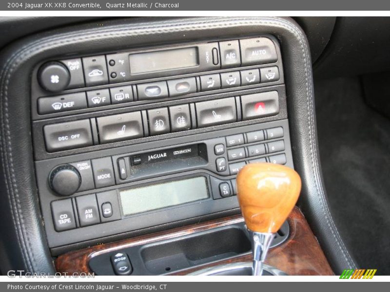 Quartz Metallic / Charcoal 2004 Jaguar XK XK8 Convertible