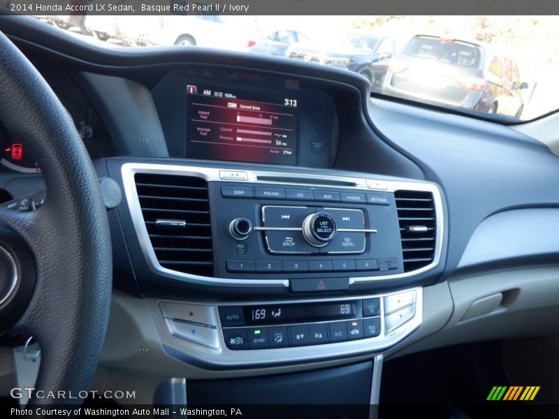 Basque Red Pearl II / Ivory 2014 Honda Accord LX Sedan