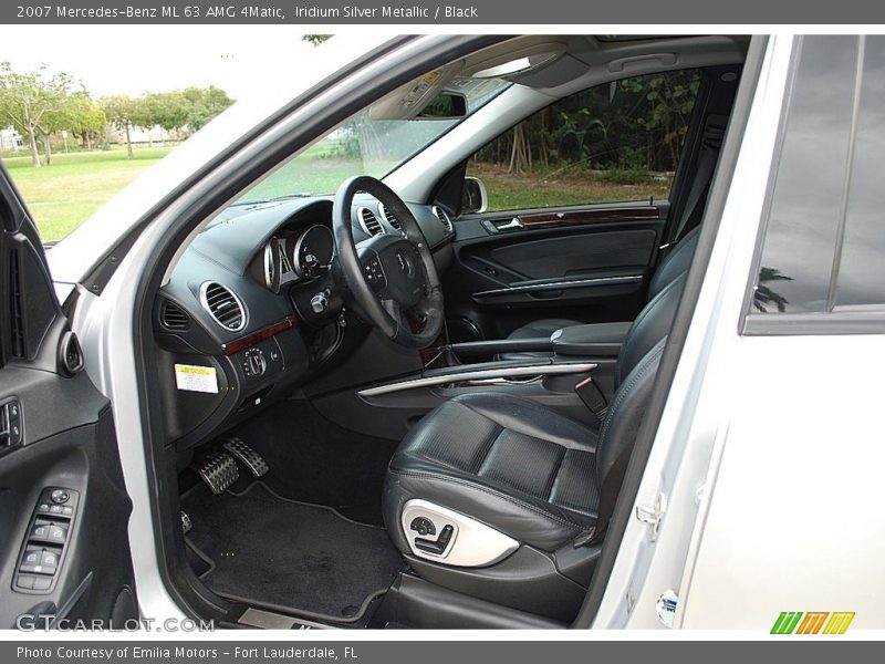Front Seat of 2007 ML 63 AMG 4Matic