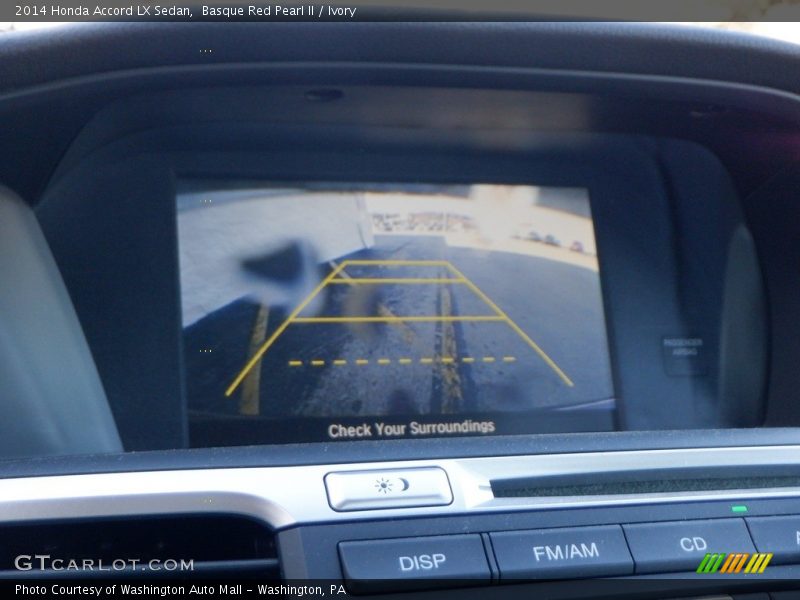 Basque Red Pearl II / Ivory 2014 Honda Accord LX Sedan