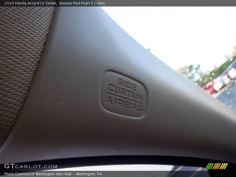 Basque Red Pearl II / Ivory 2014 Honda Accord LX Sedan
