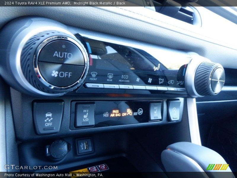 Controls of 2024 RAV4 XLE Premium AWD