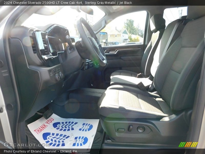 Sterling Gray Metallic / Jet Black 2024 Chevrolet Silverado 2500HD LT Crew Cab 4x4